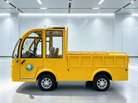 Camionnette électrique de transport de marchandises 4x2 automatique simple cabine Euro 2, camion léger zéro émission pour livraison en usine et en ville, 1 tonne