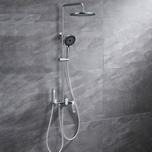 Juego de Ducha de Acero Inoxidable Contemporáneo Europeo, Cabezal de Ducha de Lluvia de Cerámica para Uso en Hoteles, Grifo de Baño Moderno con Acabado Europeo - Product Image 3