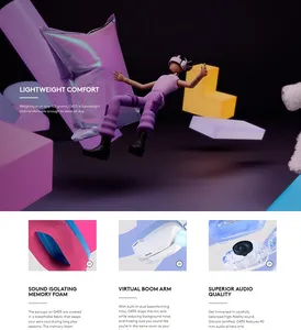 หูฟังเกมมิ่ง Logitech G435 Lightspeed ไร้สาย โหมดคู่ เสียงรอบทิศทาง 7.1 ของแท้ ไฟ LED ไดนามิก - Product Image 2