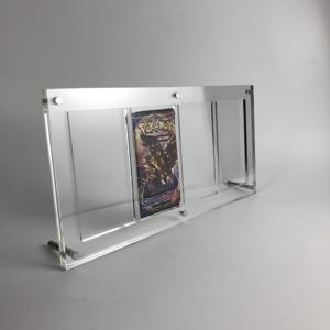 Cadre d'affichage en acrylique personnalisé OEM d'usine pour 4 paquets de cartes TCG Pokémon - Product Image 6