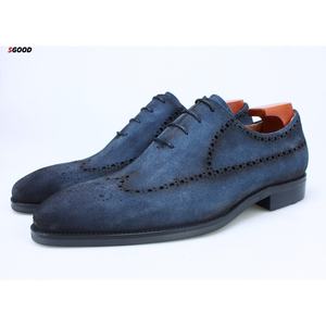 Zapatos de boda ligeros para hombre, parte superior de cuero genuino, entresuela de EVA, suela gruesa, aumento de altura, casuales, negros, sin cordones, para todas las estaciones. - Product Image 3