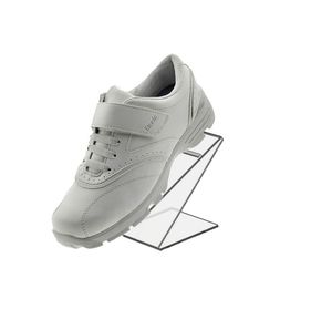 6 "scarpa Riser Z Forma Inclinato Acrilico Contro Parte Superiore Del Basamento con Heal di Arresto - Product Image 5