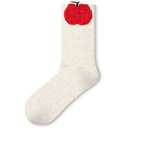 Calcetines Navideños Personalizados para Mujer, Calcetines Divertidos con Diseño de Santa Claus, Paquetes Múltiples con Logotipo en la Parte Inferior, Medias Personalizadas para las Fiestas - Product Image 3