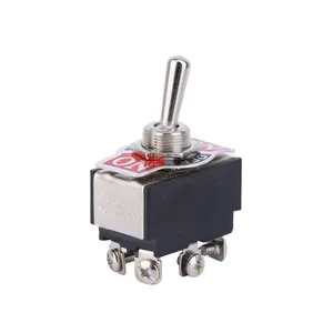 Toggle Switch 2 Pin ON-OFF Automotive 15A 250V 20A 125V AC ON OFF 2 Position SPST Heavy Duty Rocker Toggle Switches