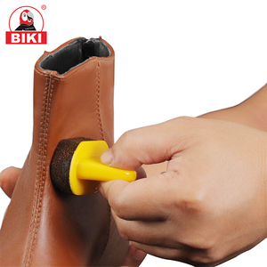 Crème de cirage instantanée en gros 50ml, kit d'entretien du <span class=keywords><strong>cuir</strong></span> avec éponge, cire à chaussures portable pour chaussures noires et marron - Product Image 4
