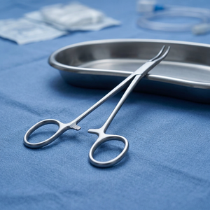 Pinza Hemostática Quirúrgica Packer Mosquito con Mordazas Curvas y Planas, Certificación CE Clase I, Instrumento Manual - Product Image 4