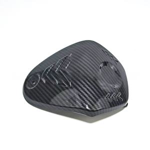 Pièces de moto, couvre-tête de direction, adapté à Yamaha XMAX300 20-24, couvre-tête de direction modifié, motif en fibre de carbone - Product Image 3