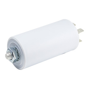 Condensatore per motore 22µF, 450V CA, connessione rapida, ideale per l'avvio e il funzionamento di motori elettrici. - Product Image 1