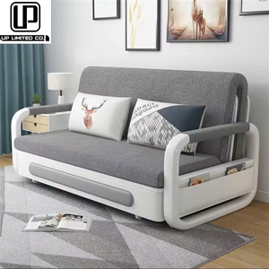 أريكة معدنية منزلية صغيرة للطلاب الجامعيين عالية الجودة للبيع بالجملة ، مسند ذراع في غرفة المعيشة قابلة للطي ، - Product Image 3