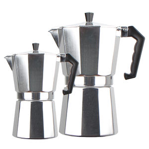 Aluminio Italiano Inducción <span class=keywords><strong>Moca</strong></span> Hervidor Estufa Top <span class=keywords><strong>Moka</strong></span> Pot Cafetera Cafeteras - Product Image 1