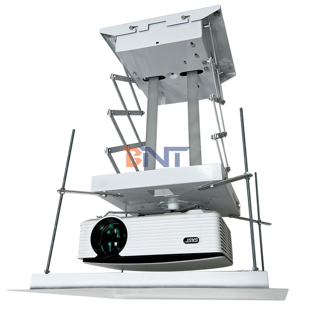 Ceiling Hidden Mount Motorized Projector Lift/Electric Projector Down System for Office Presentation Equipment