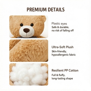 <span class=keywords><strong>Oso</strong></span> de peluche grande Animal de peluche Juguetes de peluche suaves <span class=keywords><strong>Oso</strong></span> de peluche blanco Tamaño grande 6 pies 100 cm <span class=keywords><strong>Oso</strong></span> de peluche <span class=keywords><strong>gigante</strong></span> - Product Image 2