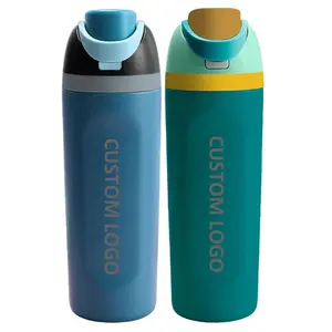 Wholesale Custom Logo 20 Oz Insulated Stainless Steel Water Bottle Free Sip