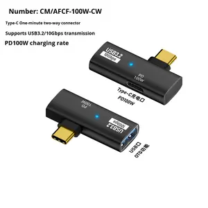 อะแดปเตอร์ Type-C ตัวแยกสัญญาณ <span class=keywords><strong>OTG</strong></span> ขยายฟังก์ชันได้หลากหลาย พกพาสะดวก รองรับการส่งข้อมูลความเร็วสูง สำหรับโทรศัพท์มือถือ แฟลชไดรฟ์ <span class=keywords><strong>USB</strong></span> แล็ปท็อป DC ไฟ LED - Product Image 6
