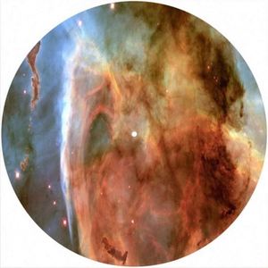 12" Customized Print Anti-slip Blank Dye Sublimation Custom Slipmat Round Felt Turntable Slip Mat for <b>Vinyl</b> Disc Record Player - Product Image 1