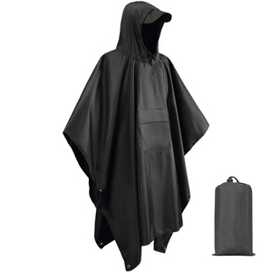 <span class=keywords><strong>Poncho</strong></span> de pluie en PVC de qualité supérieure, imperméable, en polyester, pour le camping, avec <span class=keywords><strong>capuche</strong></span> et logo personnalisé - Product Image 1