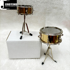 Modelo de Batería Miniatura Jingying Music 2024, Modelo de Tambor de Caja Miniatura, Decoración del Hogar, Regalo de Instrumento Musical para Cumpleaños - Product Image 3