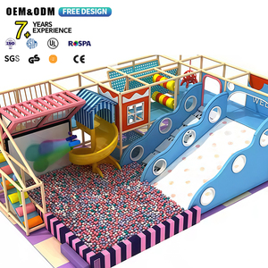 Equipo de Juegos Infantiles Comercial para Interiores con Piscina de Pelotas Suaves y Temática Submarina para Zonas de Juego Acuáticas - Product Image 1