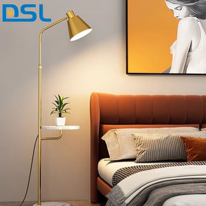 Lámpara <span class=keywords><strong>de</strong></span> Pie Minimalista <span class=keywords><strong>de</strong></span> Hierro y Mármol con LED E27, Pequeña, para Sala <span class=keywords><strong>de</strong></span> Exposiciones, Villa, Sofá, Dormitorio, Remodelación del Hogar, Diseñador para Sala <span class=keywords><strong>de</strong></span> Estar - Product Image 4