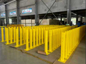 حاجز جداري للسكك الحديدية الصناعية في مكان العمل لأمن المخازن ، حارس الآلات - Product Image 3