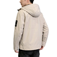 Veste Softshell Homme Grande Taille Personnalisable avec Logo, Légère, Imperméable, à Capuche, Entièrement Zippée, Extensible, Couleur Unie Teinte en Fil, Collection Printemps
