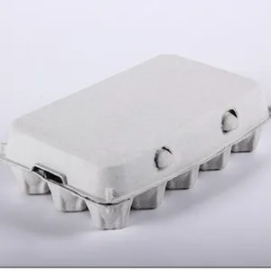 Paper Pulp Molding egg packaging boxes carton tray protect the egg when transportation used the paper as raw material