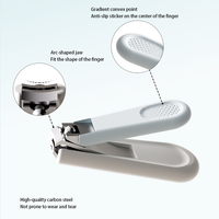 Kit de Soins des Ongles pour Bébé Certifié CPC, 6 Pièces, Trousse de Toilettage Sûre, Conception par Équipe R&D, Coffret Cadeau Nouveau-né, Approvisionnement Direct Usine
