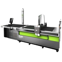 Machine de découpe de tissu automatique à haute vitesse et de précision pour vêtements, confection, habillement, CNC avec moteur 16-25KW AC380V