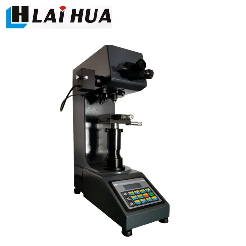 Micro máquina automática testes da dureza Vickers com equipamento testes video do microscópio digital