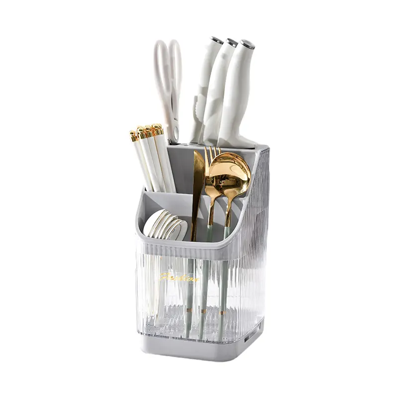 HUASU quality utensils drying dish drainer household items shelf kitchen organizer cutlery storage holders rack