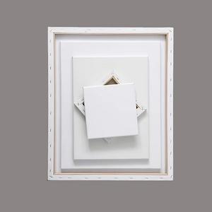 Kit de marco de lona tensada de algodón blanco con impresión UV de tamaño personalizado para pintura - Product Image 1