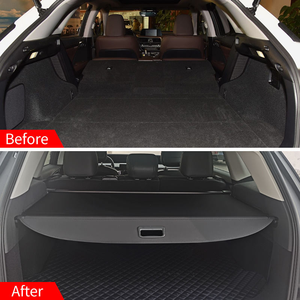 Cubierta de <span class=keywords><strong>lona</strong></span> para carga, <span class=keywords><strong>maletero</strong></span> trasero retráctil para Lexus Rx350 2023-2025, color negro - Product Image 2