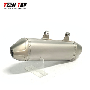 Silencieux d'échappement 4 temps 2020-2023 pour <span class=keywords><strong>KTM</strong></span> 250/<span class=keywords><strong>350</strong></span>/450 /500 EXC-F/FE350/FE501 Silencieux en acier inoxydable sans DB Killer 50.5mm - Product Image 2