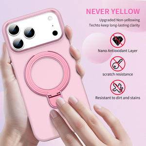เคสโทรศัพท์ TPU กันกระแทก + PC สำหรับ iPhone 17/15/14/13/12/16 PRO MAX ขาตั้งแม่เหล็ก S26 Samsung ที่มี <span class=keywords><strong>A37</strong></span> A57เป็นพิเศษดีไซน์ใหม่ - Product Image 3