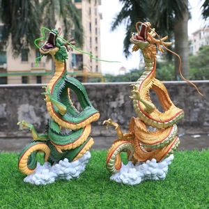 Figura de <span class=keywords><strong>Anime</strong></span> de Gran Tamaño, Cabeza de Wukong con Dragón <span class=keywords><strong>Shenlong</strong></span> Luminoso, Adornos de <span class=keywords><strong>Anime</strong></span>, Modelos de Colección, Imk002 - Product Image 1