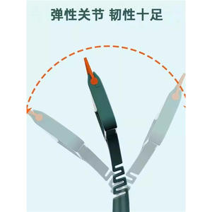 Nettoyeur de vitres QX-888, vert, en plastique, simple face, pour le nettoyage des fenêtres domestiques - Product Image 4