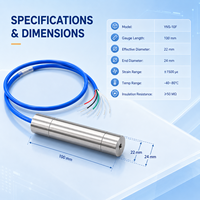 Medidor de Tensión de Cable Vibratorio de Alta Precisión para Montaje en Superficie con Protección IP67 para Monitoreo de Presas