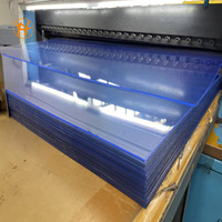 Rouleau de film plastique PVC rigide thermoformable 0,2 mm/0,5 mm/0,87 mm/1 mm/1,5 mm, feuille transparente en PVC transparent
