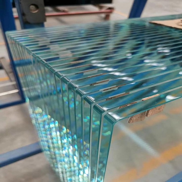 Clear Float Glass High Quality Industrial Staircase Bathroom Office Building Glass 6mm-12mm