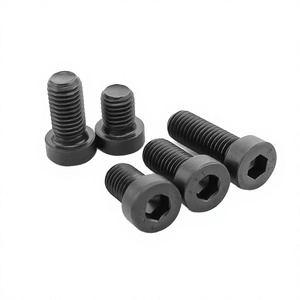 Vis à tête hexagonale en acier noir oxydé DIN912, boulon Allen, filetage métrique standard - Product Image 2