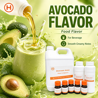 Arômes alimentaires naturels aux extraits de plantes et aux saveurs de fruits pour boissons : Lait de thé, Lait d'avocat, Lait de banane, Huile de coque de banane et Gelée
