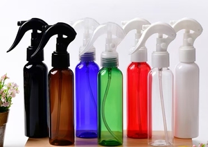 Botellas de Spray de Plástico de 1oz 2oz 3oz 4oz para Peluquería - Cabezales de Spray Blancos/Negros - Product Image 4