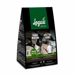 Legua ชิ้นไม้ต้นแอปเปิ้ลธรรมชาติแบรนด์จากสเปนสำหรับย่างบาร์บีคิว - Product Image 2