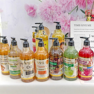 Gel douche à la barbe à papa pour une peau lisse personnalisable 500 ml Mousse riche <span class=keywords><strong>Lait</strong></span> nettoyant à la carotte Glutathion - Product Image 3