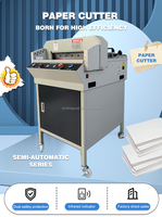 Guillotina Eléctrica para Papel Kaijie de 450 mm, de Alta Resistencia, con Capacidad de Grosor de Corte de 40 mm y Potencia de 900 W para Uso en Oficina