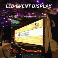Écran d'affichage LED intérieur 320x160mm pour événements P2 Mur vidéo LED Pantallas LED