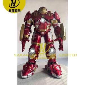 คอสเพลย์หุ่นยนต์ต่อต้านฮัลค์สีแดงเครื่องแต่งกายสำหรับผู้ใหญ่ - Product Image 2