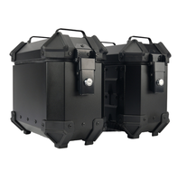Pièces de scooter de haute qualité 150Cc, boîte supérieure étanche de 18L, boîte latérale en métal pour Nmax 155, boîtes arrière de moto