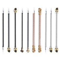 Câble coaxial RF personnalisé avec connecteurs SMA, SMB, SSMA, TNC, BNC, UHF, N et F, 50Ω/75Ω RG174 RG58 RG59 RG213, câble de raccordement