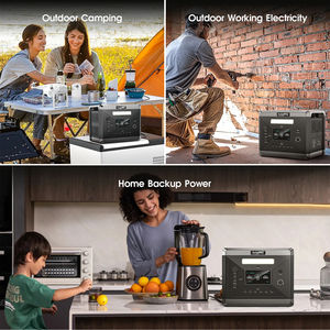 AL-L alimentation Mobile 220v 2400w centrale électrique Portable 2160WH fournitures de Camping batterie auxiliaire Lifepo4 pour Camping en plein air - Product Image 3